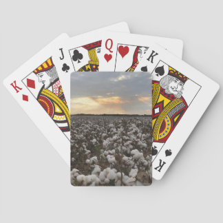 Jeu De Cartes Coucher de soleil de coton