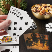 Jeu De Cartes Coucher de soleil de Savannah (In Situ)