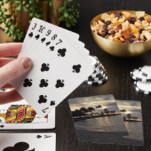 Jeu De Cartes Coucher de soleil en Hawaï (In Situ)
