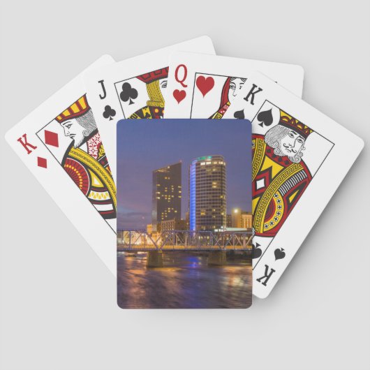 Jeu De Cartes Coucher de soleil sur la Grand River (dos)