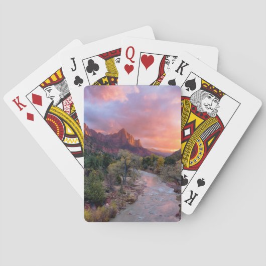 Jeu De Cartes Coucher de soleil sur le gardien (dos)