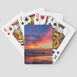 Jeu De Cartes Coucher de soleil sur le Pacifique du Coronado 2