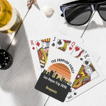 Jeu De Cartes Coucher de soleil sur le Strip de Las Vegas, vacan<br><div class="desc">Cartes à jouer personnalisées représentant la skyline de Las Vegas au coucher du soleil pour vos vacances en famille ou votre enterrement de vie de garçon dans la ville des lumières. Jouez du lever au coucher du soleil dans cette ville et gardez-en le souvenir avec ce souvenir.</div>