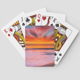 Jeu De Cartes Coucher de soleil Tamarack Beach Carlsbad, CA