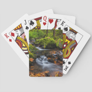 Jeu De Cartes Couleur d'automne le long des chutes de Starvation