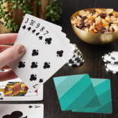Jeu De Cartes Couleur verte (In Situ)