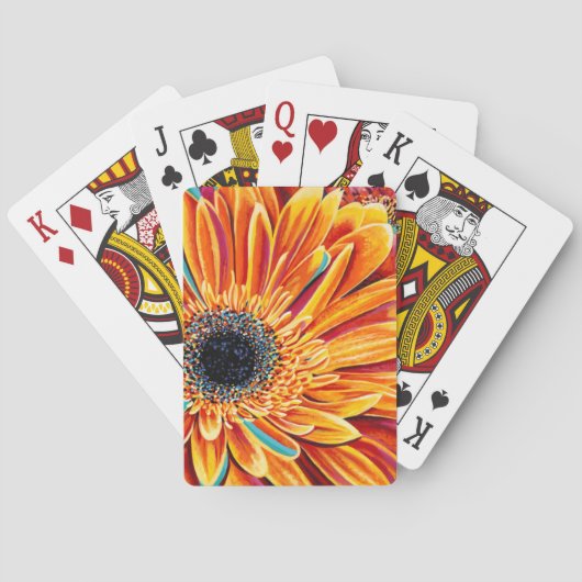 Jeu De Cartes Couleurs éclatées II (dos)