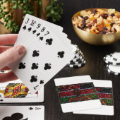 Jeu De Cartes Couleurs rasta (In Situ)