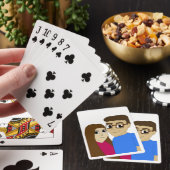 Jeu De Cartes Couple chibi (In Situ)
