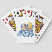 Jeu De Cartes Couple Dans Le Lit (dos)