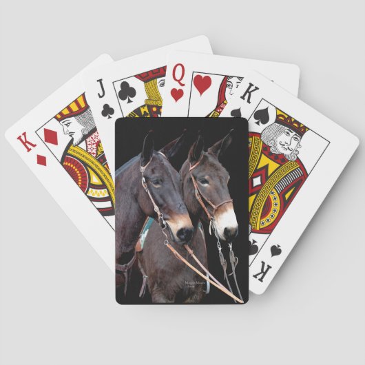Jeu De Cartes Couple de mule (dos)