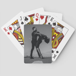 Jeu De Cartes Couple Photo Mariage Personnalisé Faveurs Fiançail