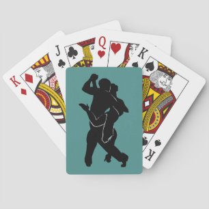 Jeu De Cartes Couple Tango Dancer Jouer Carte