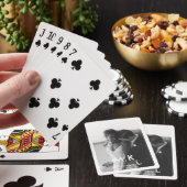 Jeu De Cartes Couples Initiales Mariage Photo Monogramme (In Situ)