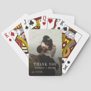 Jeu De Cartes Couples photo Mariages minimes Merci