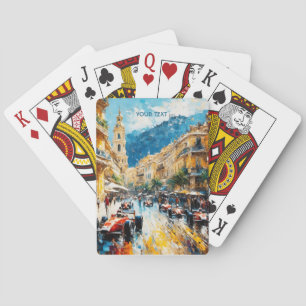 Jeu De Cartes Course des voitures Vintage Imaginaire