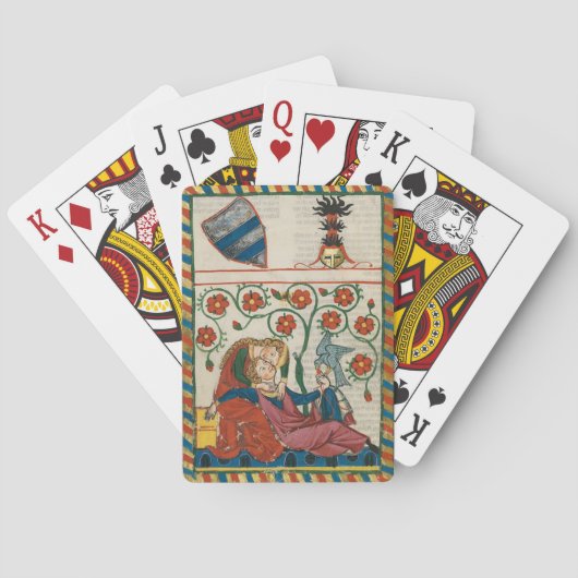 Jeu De Cartes Courtly Love Playing Cards (dos)