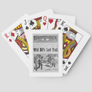 Jeu De Cartes Couverture de 'Wild Bill's Last Trail', un roman d
