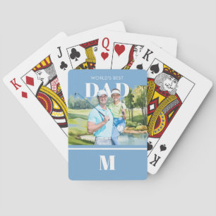 Jeu De Cartes Couvre-club de golf avec photo personnalisée et mo