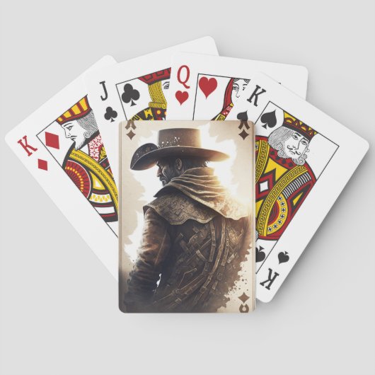 Jeu De Cartes Cowboy Classic Playing Cartes (dos)