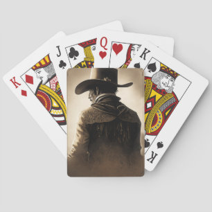 Jeu De Cartes Cowboy Jouer Des Cartes