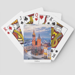 Jeu De Cartes Cracovie nuit en Pologne