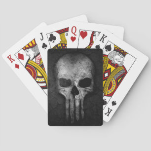 Jeu De Cartes Crâne Alien gothique
