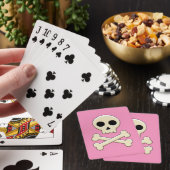 Jeu De Cartes Crâne avec os (In Situ)