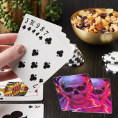 Jeu De Cartes Crâne brûlant (In Situ)