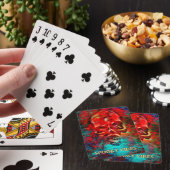Jeu De Cartes Crâne coloré (In Situ)