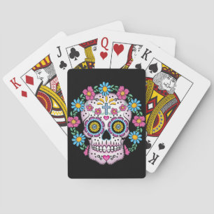 Jeu De Cartes Crâne de Dia de los Muertos