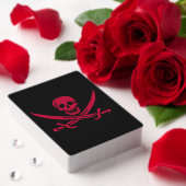 Jeu De Cartes Crâne et épées de Crimson Drapeau pirate de Calico (Insitu (Valentin))
