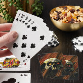 Jeu De Cartes Crâne foncé (In Situ)