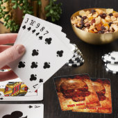 Jeu De Cartes Crâne humain 3D. (In Situ)