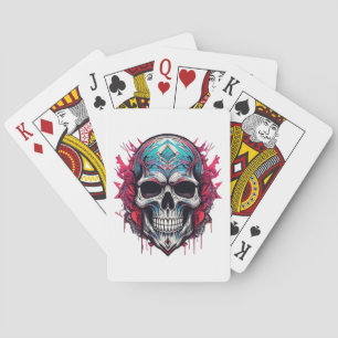 Jeu De Cartes 💀 crâne souriant
