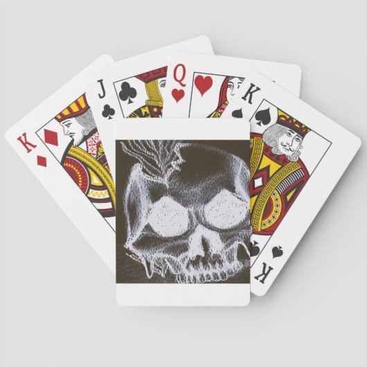 Jeu De Cartes Crâne sous l'eau (dos)