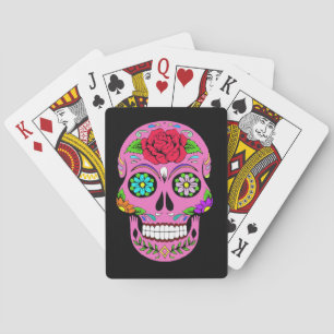 Jeu De Cartes Crânes en sucre
