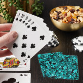 Jeu De Cartes Craze Turquoise... (In Situ)