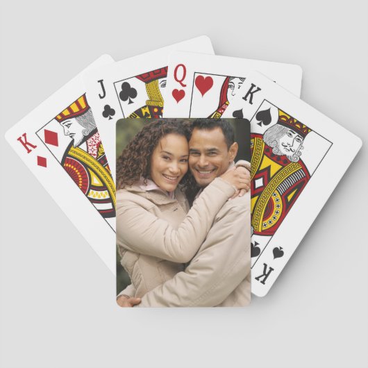 Jeu De Cartes Create Your Own Photo Custom Pic (dos)