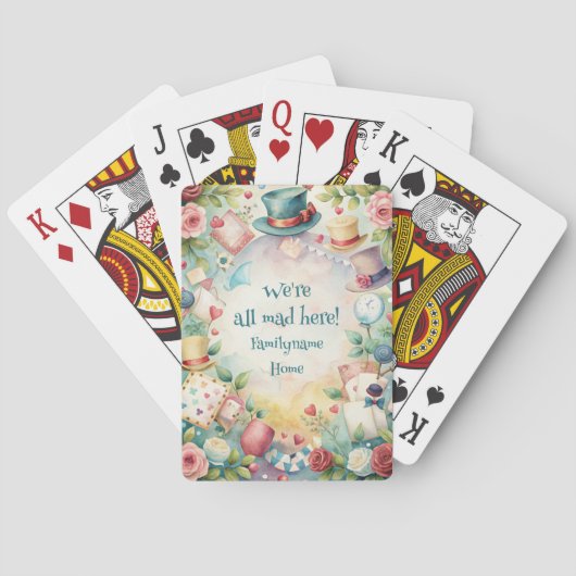 Jeu De Cartes Create Your Own Whimsical Top Hat Madness (dos)