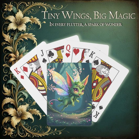 Jeu De Cartes Créature de Fée Enchantée – Lutin de la Forêt Magi