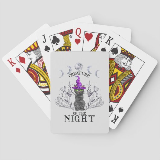 Jeu De Cartes Créature de la nuit (dos)