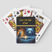 Jeu De Cartes Créatures magiques dans une forêt étoilée (dos)