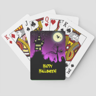 Jeu De Cartes Creepy Haunted House Halloween