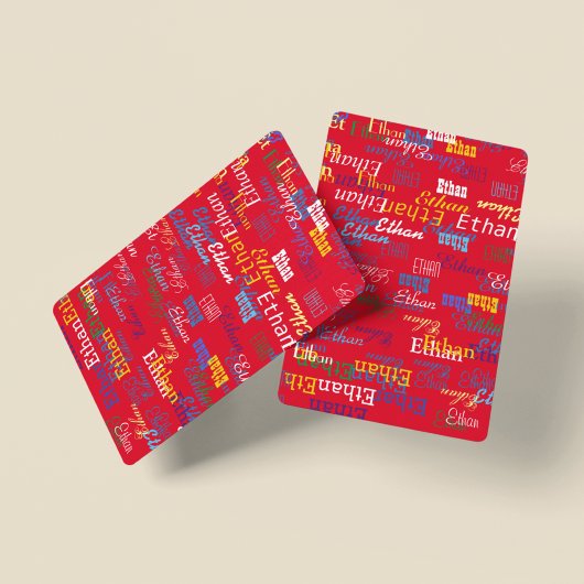 Jeu De Cartes Créer des cartes de lecture Cool avec votre propre