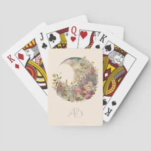 Jeu De Cartes Créez Vos Propres Fleurs Sauvages Floral Croissant
