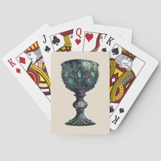Jeu De Cartes Créez votre propre chalet vert (dos)