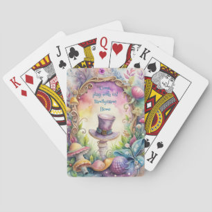 Jeu De Cartes Créez Votre Propre Chapeau Haut de Forme Violet Fa