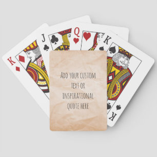 Jeu De Cartes Créez Votre Propre Citation Motivationnelle sur Pa
