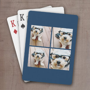 Jeu De Cartes Créez votre propre collage 4 - Navy 4 Photos